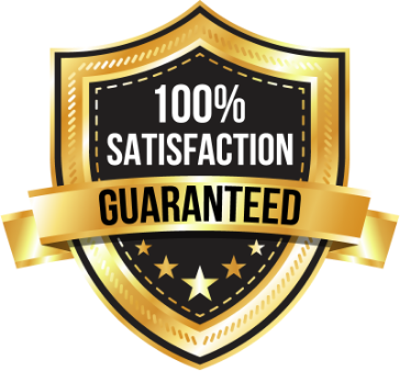 satisfaction guaranteed label